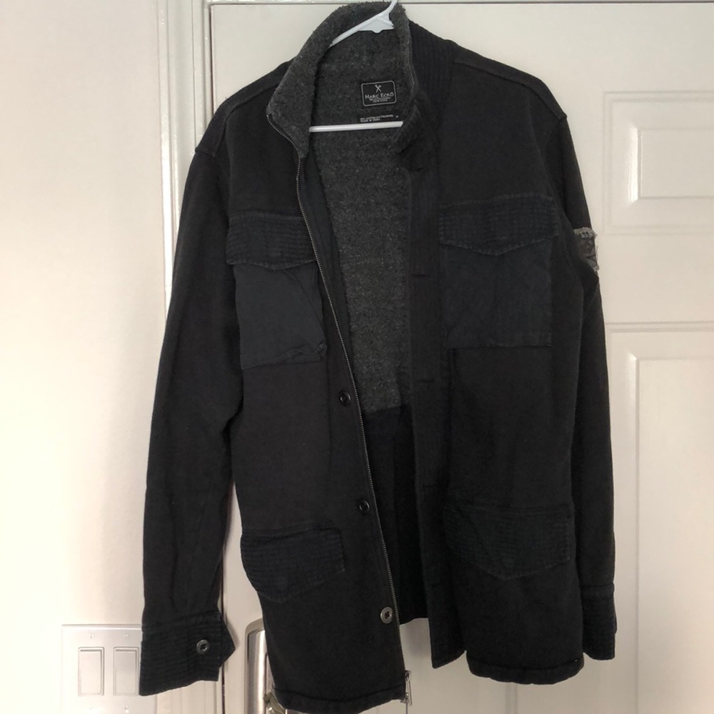 Used Marc Ecko Jacket Medium Black